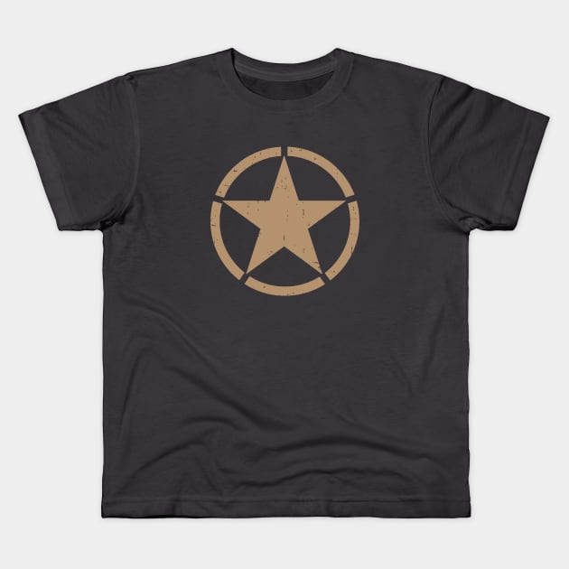 United States Military Vehicle Mark Kids T-Shirt by Distant War